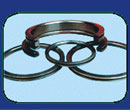 For high-power diesel engine, its ring grooves will stand high pressure and high heat loads. by inserting high nickel cast-iron inlay ring, wear-resistance and heat-resistance abilities of ring grooves are improved.